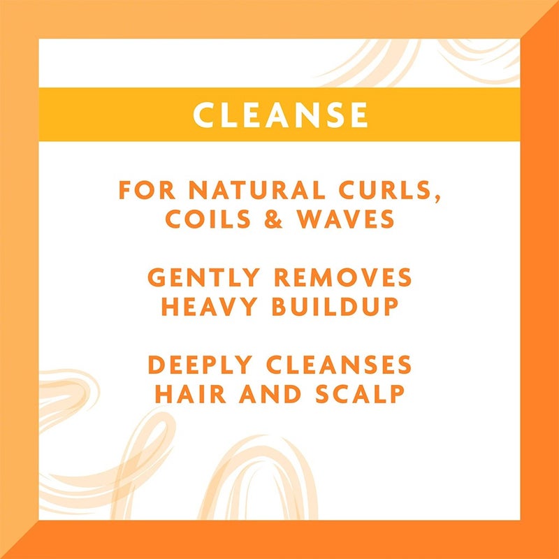 Cantu Shea Butter Sulfate & Paraben Free Cleansing Cream Shampoo For Natural Curls, Coils & Waves 709g