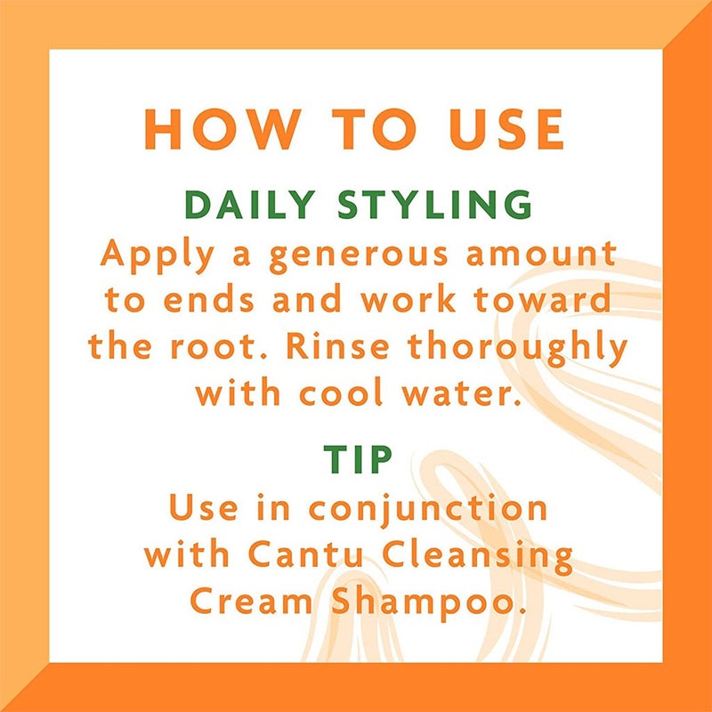 Cantu Shea Butter Sulfate & Paraben Free Hydrating Cream Conditioner For Natural Curls, Coils & Waves 709g