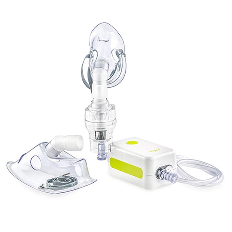 Agu Baby Balloon Compressor Nebulizer Green/White 97147