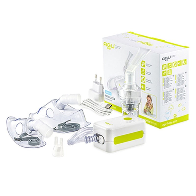 Agu Baby Balloon Compressor Nebulizer Green/White 97147