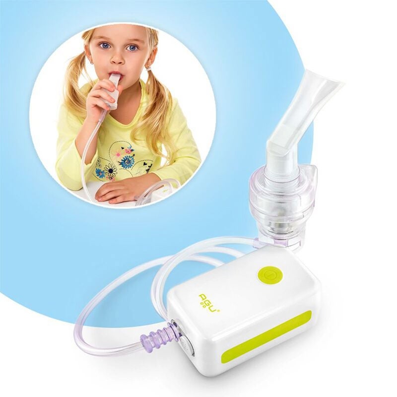 Agu Baby Balloon Compressor Nebulizer Green/White 97147