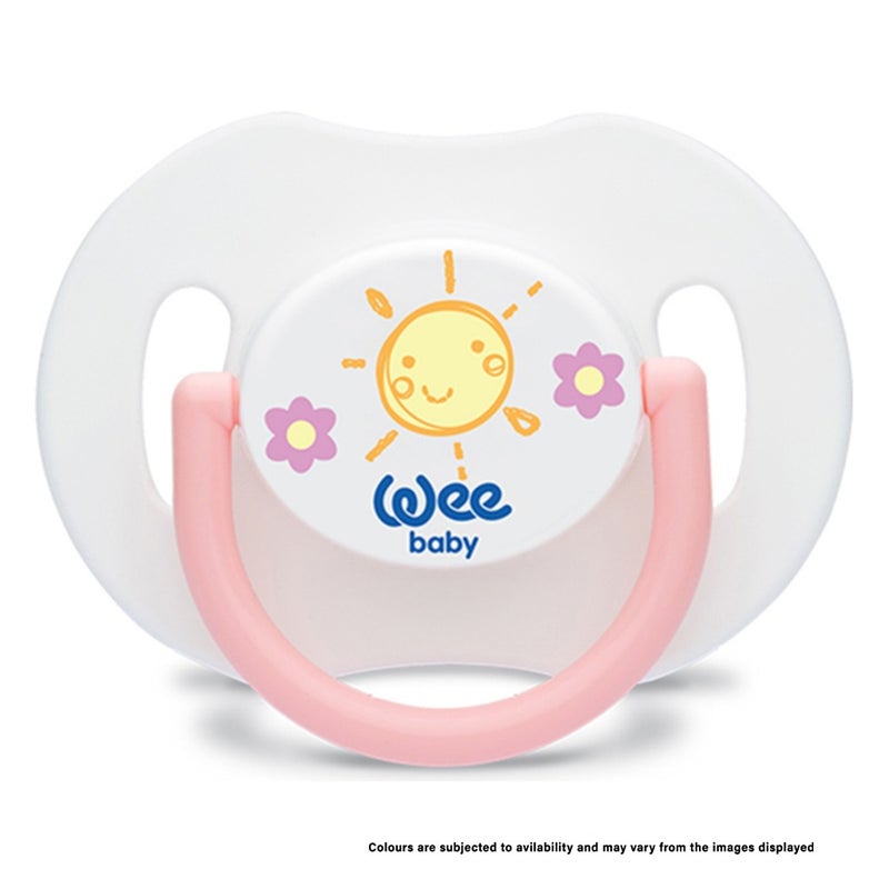 Wee Baby Day Soother With Cap For 0-6 Months Baby, Pack of 1's
