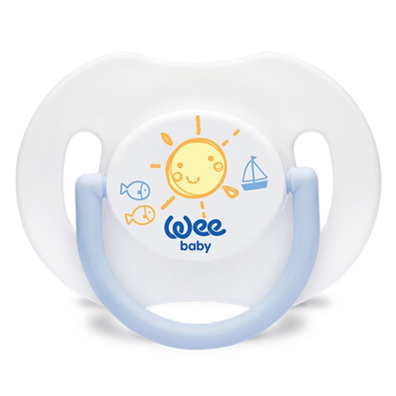 Wee Baby Day Soother With Cap For 0-6 Months Baby, Pack of 1's
