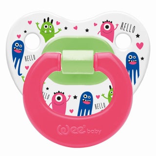 Wee Baby Patterned Body Orthodontic Soother For 0-6 Months Baby, Pack of 1's