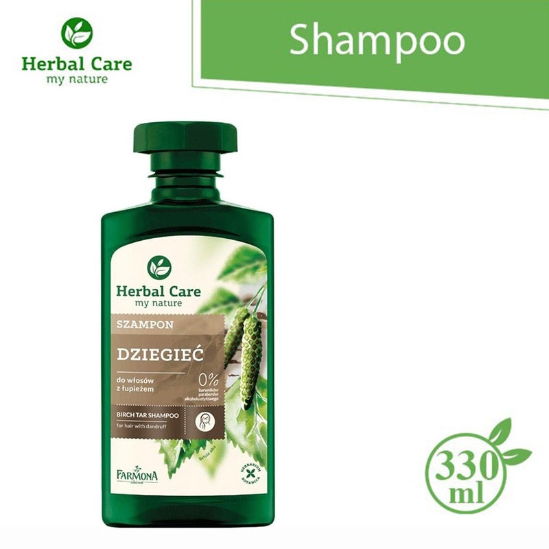 Farmona Herbal Care Birch Tar Shampoo For Hair With Dandruff 330ml