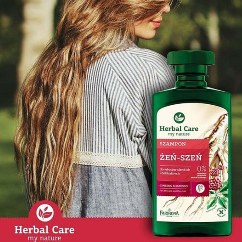Farmona Herbal Care Ginseng Shampoo For Delicate And Thin Hair 330ml