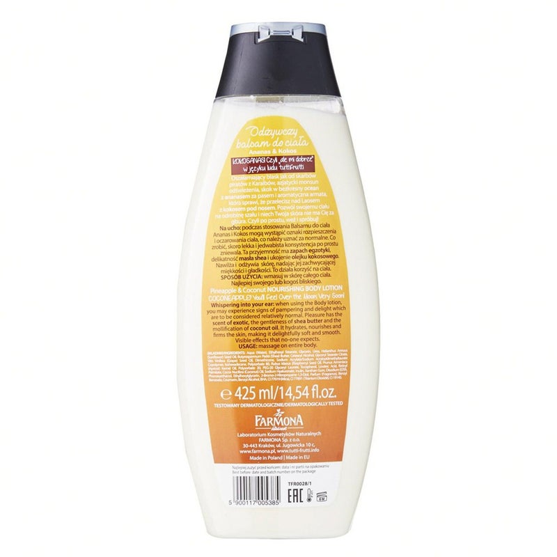 Farmona Tutti-Frutti Pineapple & Coconut Bath And Shower Gel 425ml