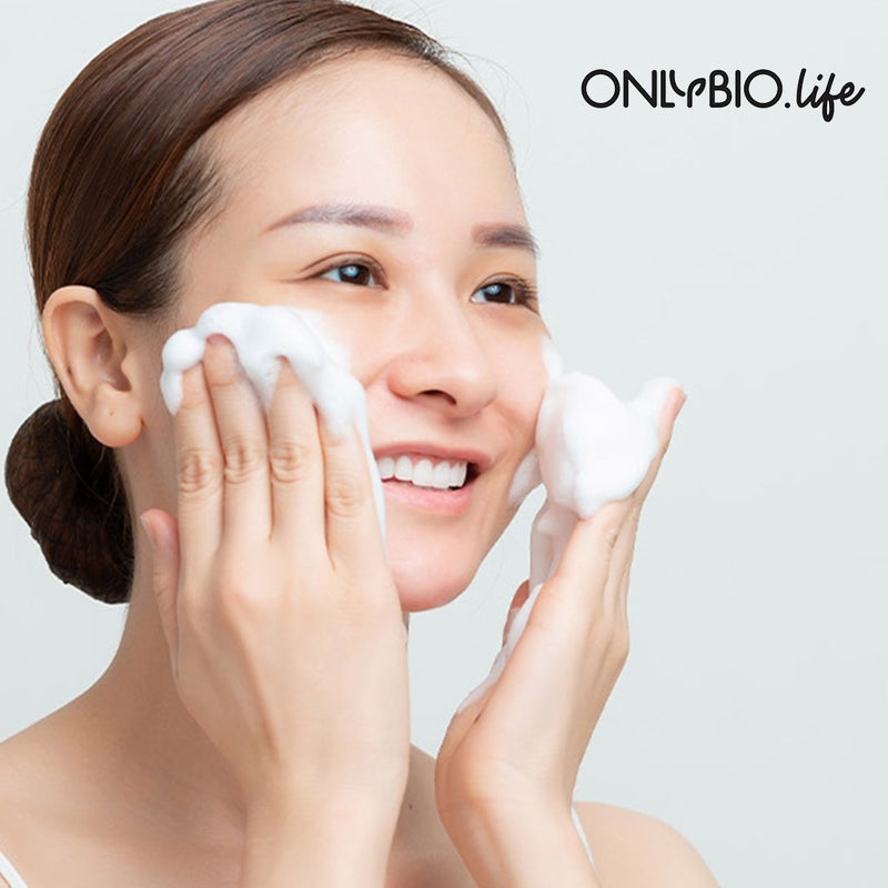OnlyBio Botanic Clinic Acne Treatment Cleansing Foam Face Wash For Blemish Prone Skin 150ml