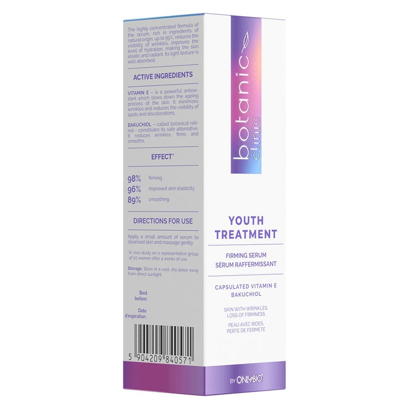 OnlyBio Botanic Clinic Youth Treatment Firming Face Serum 30ml