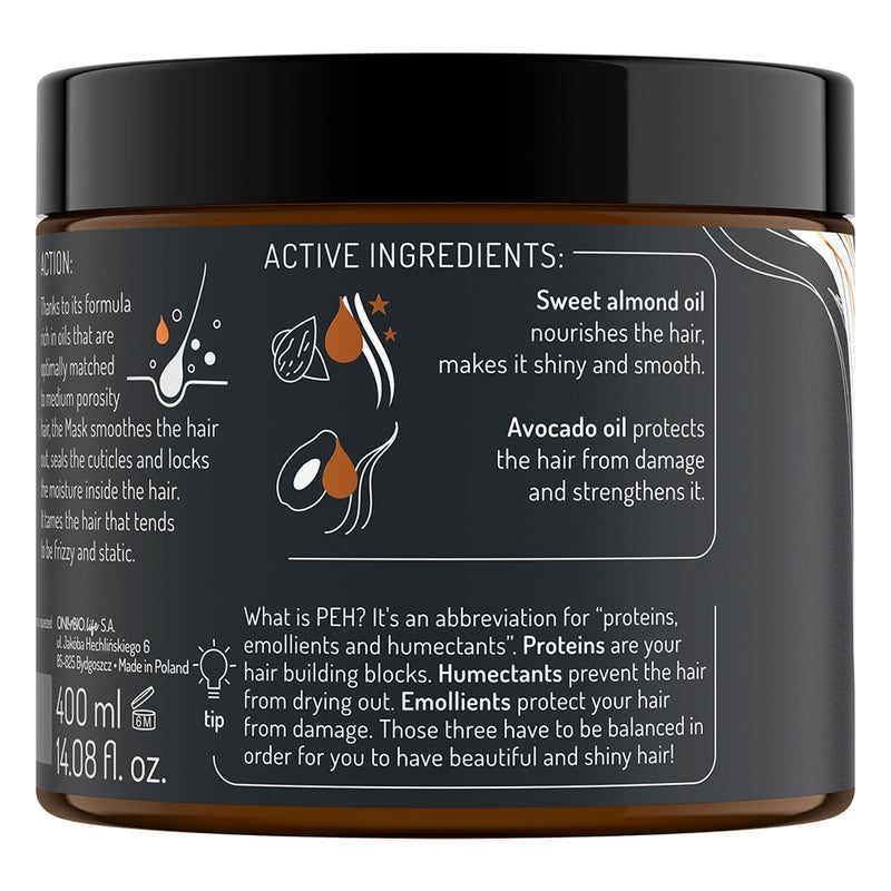OnlyBio Hair In Balance Emollient Mask For Medium Porosity Hair 400ml