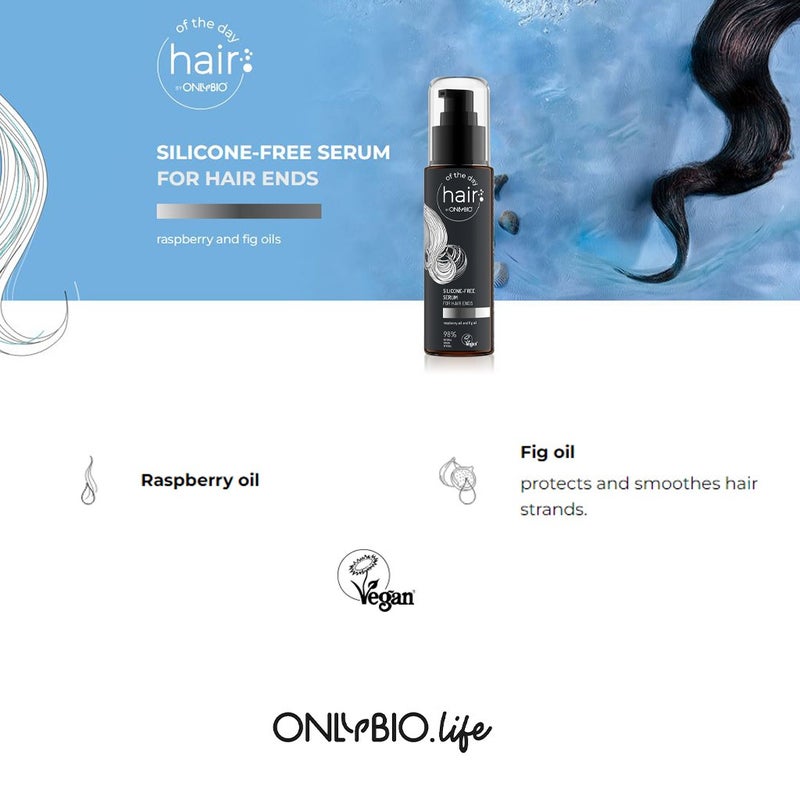 OnlyBio Hair Of The Day Silicone-Free Serum For Hair Ends 80ml