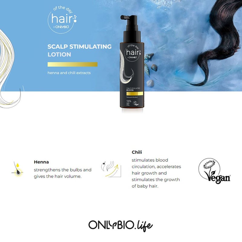 OnlyBio Hair Of The Day Scalp Stimulating Lotion 100ml