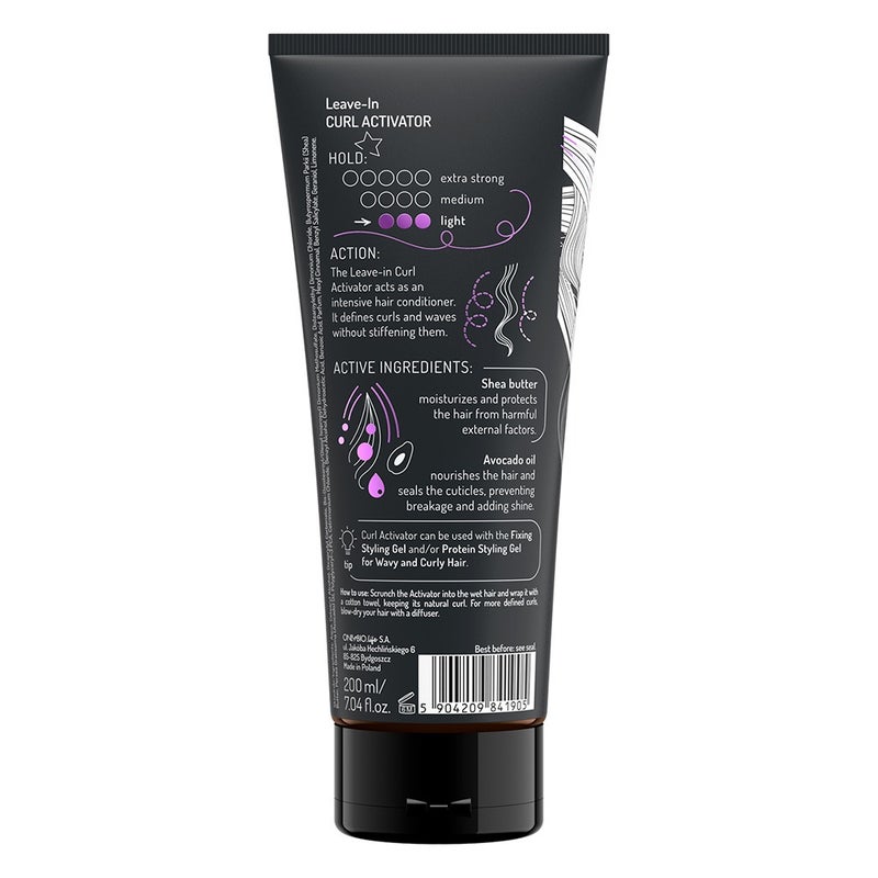 OnlyBio Hair Of The Day No Rinse Curl Activator Leave-In Cream 200ml