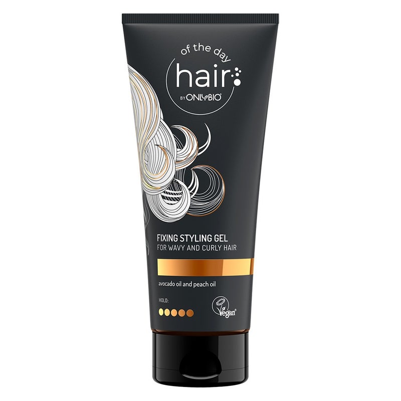 OnlyBio Hair Of The Day Fixing Styling Gel For Waves & Curls 200ml