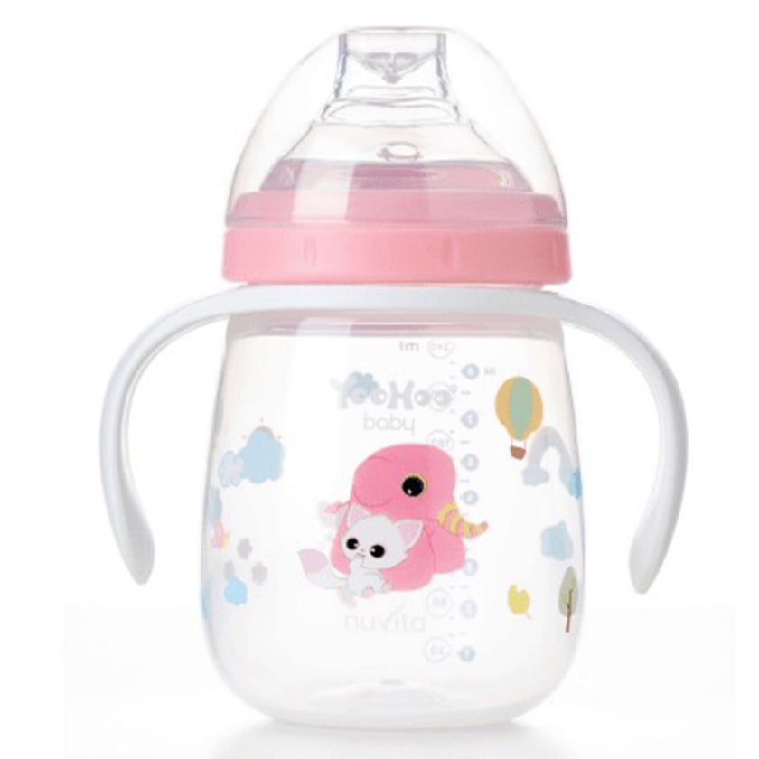 Nuvita Weaning Set For 6 Moths+ Baby - Pink 