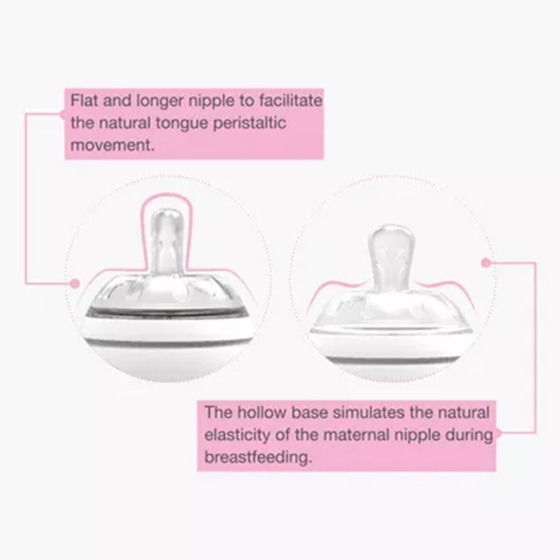 Nuvita Fast Flow Teat For Baby, Pack of 2's
