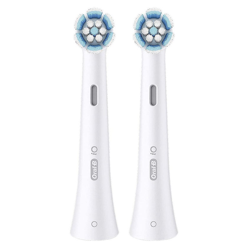 Oral B iO Gentle Care Replacement Brush Heads White, Pack of 2's