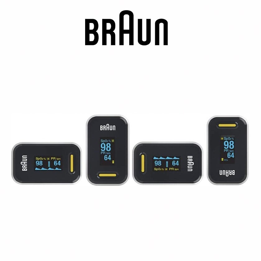 Braun Thermoscan 7+ Ear Thermometer IRT6525 + Pulse Oximeter YK-81CEU PROMO PACK