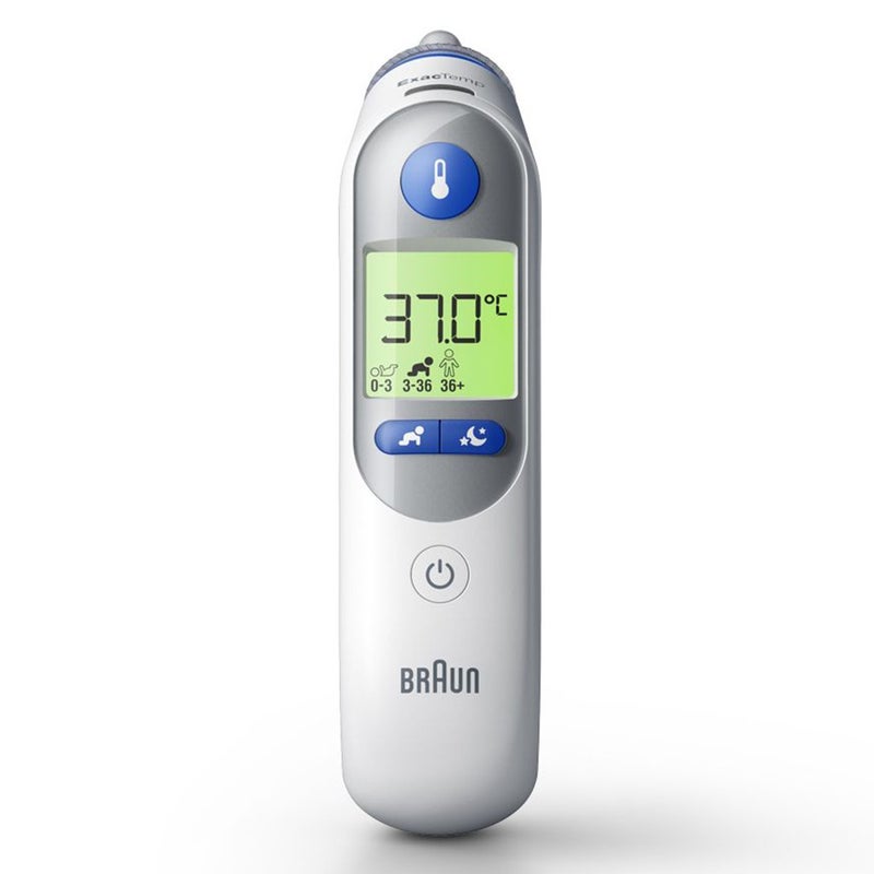 Braun Thermoscan 7+ Ear Thermometer IRT6525 + Pulse Oximeter YK-81CEU PROMO PACK