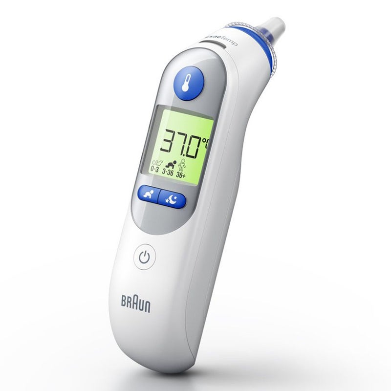 Braun Thermoscan 7+ Ear Thermometer IRT6525 + Pulse Oximeter YK-81CEU PROMO PACK