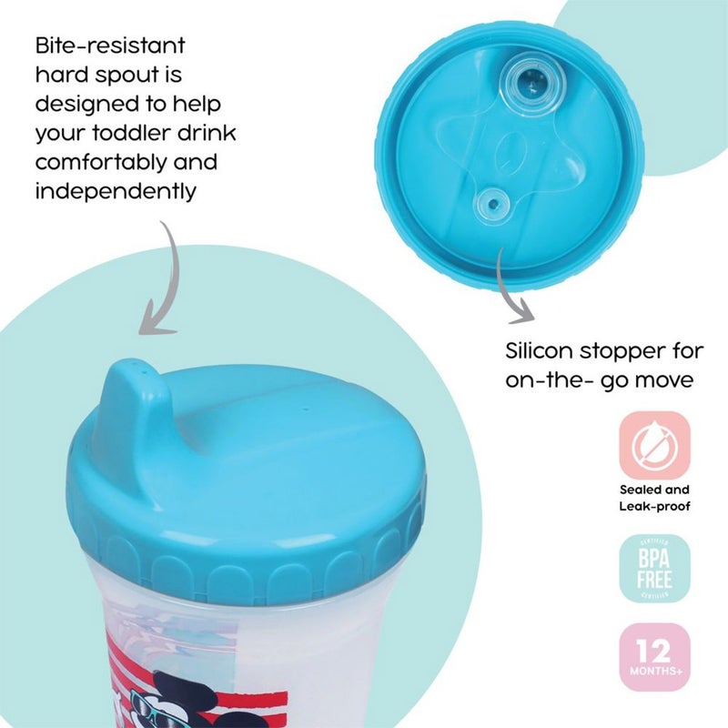 Disney Mickey Mouse 300ml Training Sippy Cup For 6 Months+ Baby, Pack of 1's