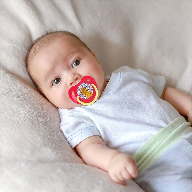 Disney The Lion King Orthodontic Pacifier For 0+ Month Babies, Pack of 2's
