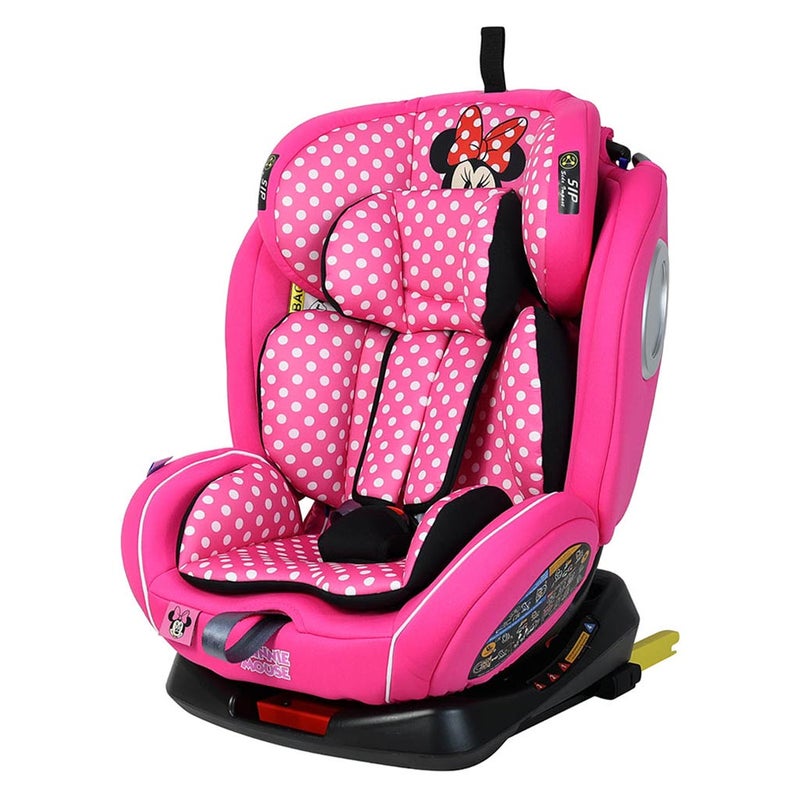 Disney Minnie Mouse 4-In-1 Car Seat For Baby & Kids Up to 36 Kg YC06- Minnie -A