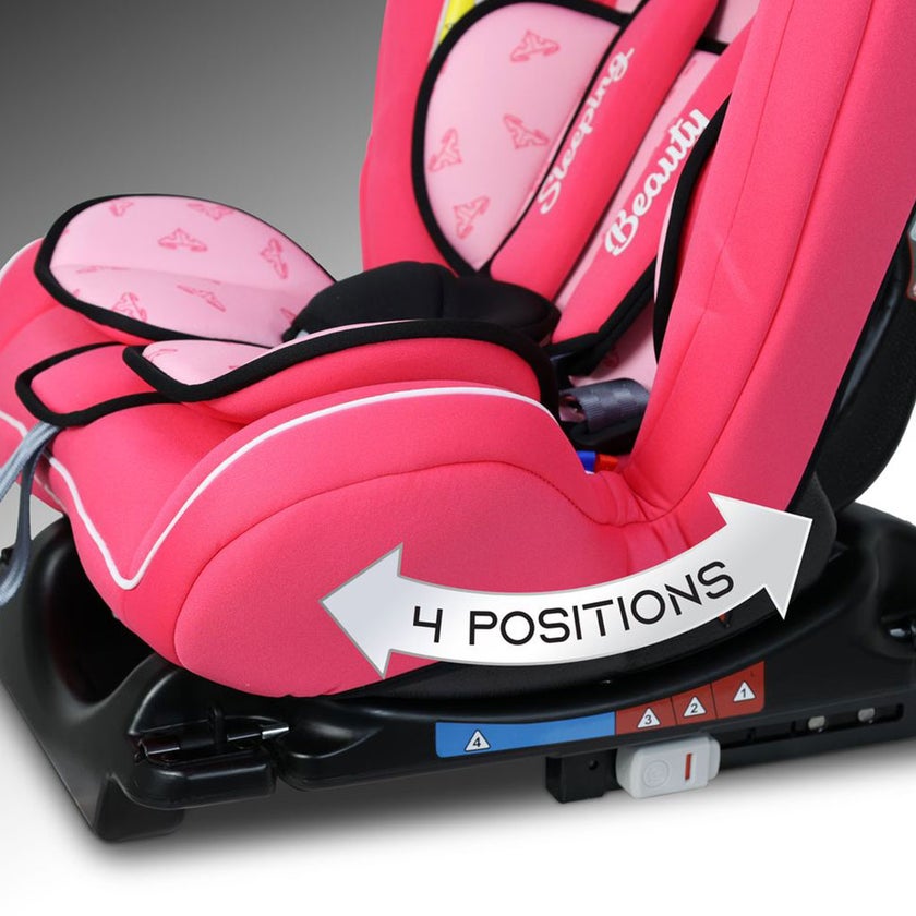 Disney Princess 4-In-1 Car Seat For Baby/Kids Up to 36Kg - Princess-A