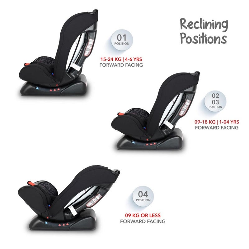 Disney Mickey Mouse 3-In-1 Car Seat For Baby/Kids Up to 25Kg - ZY19