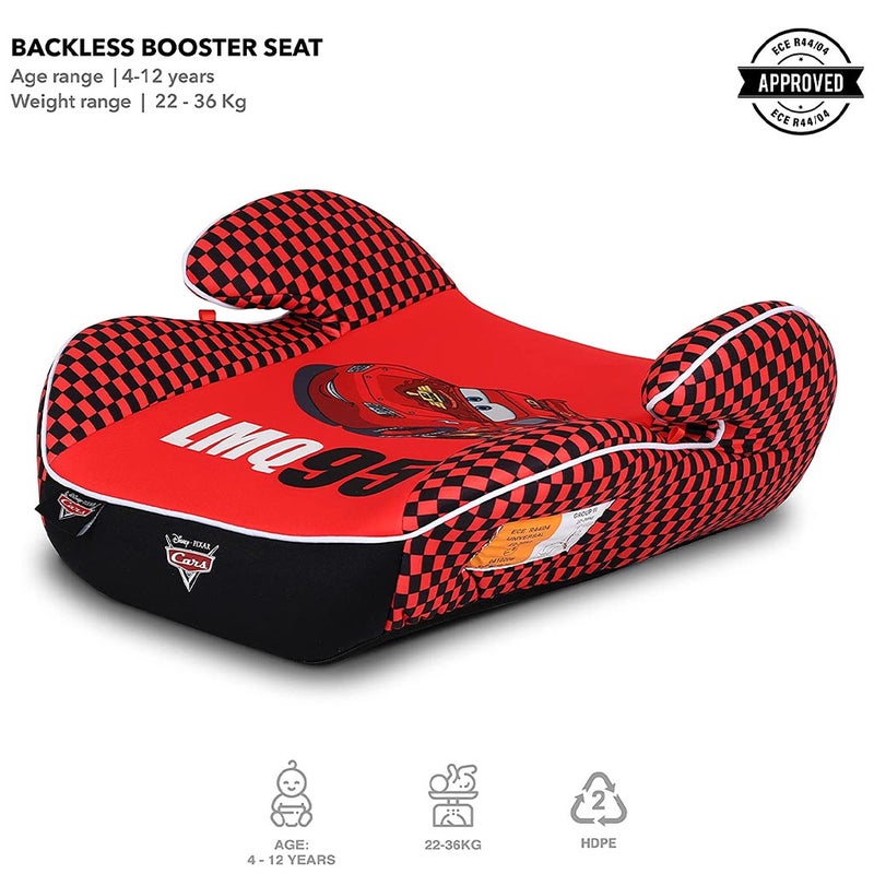 Disney Cars Lightning McQueen Kids Booster Seat With Arm Rest - ZY03 Cars-A
