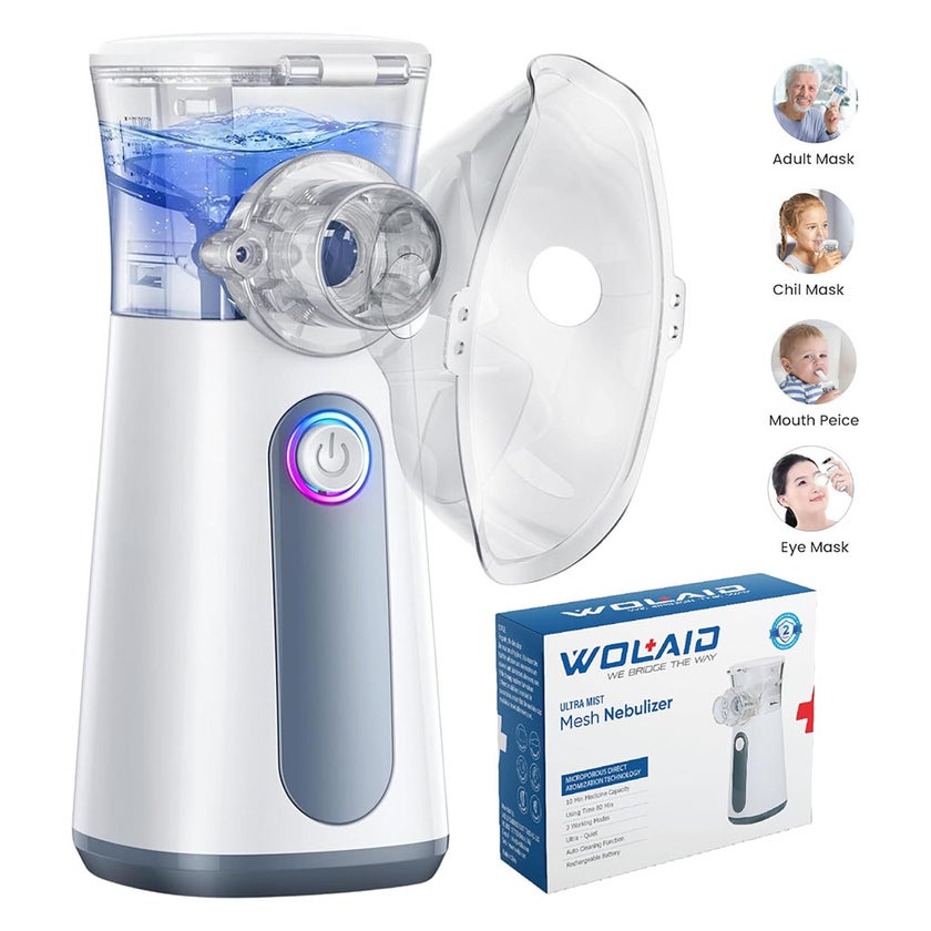 Wolaid Ultramist Mesh Nebulizer With Microporous Direct Atomization Technology