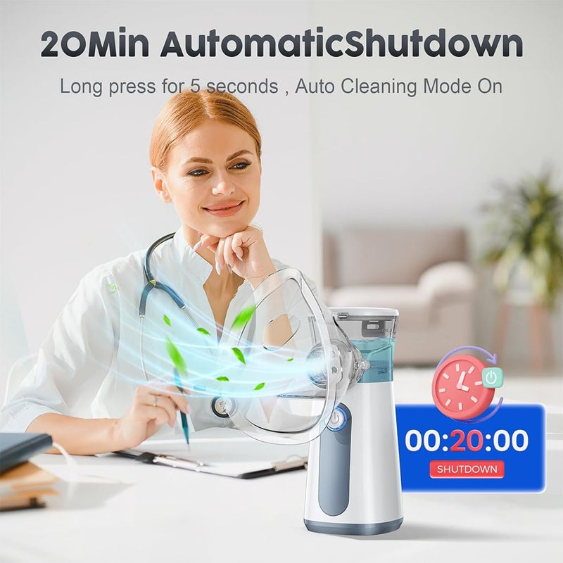 Wolaid Ultramist Mesh Nebulizer With Microporous Direct Atomization Technology