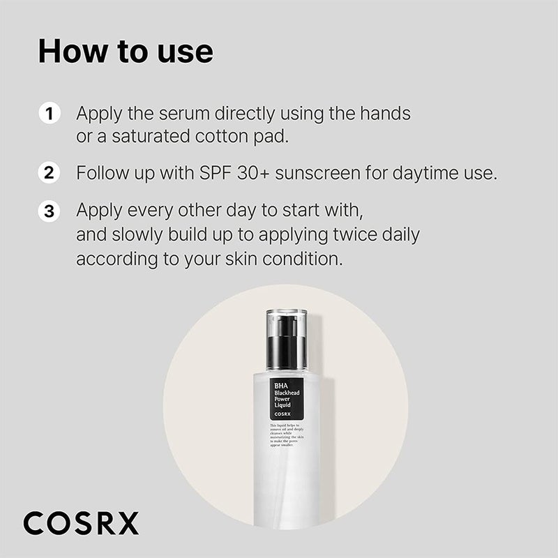 Cosrx BHA Leave-On Blackhead Power Liquid 100ml