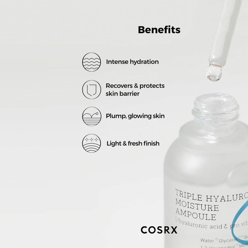 Cosrx Hydrium Triple Hyaluronic Moisture Ampoule 40ml