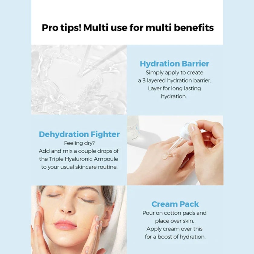 Cosrx Hydrium Triple Hyaluronic Moisture Ampoule 40ml