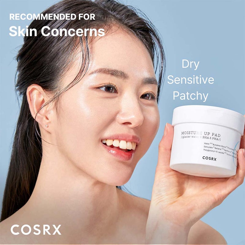 Cosrx One Step Moisture Up Pads For Dry Skin, Pack of 70's