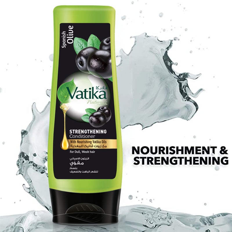 Dabur Vatika Black Seed Strong And Shine Conditioner For Weak And Dull Hair 400ml