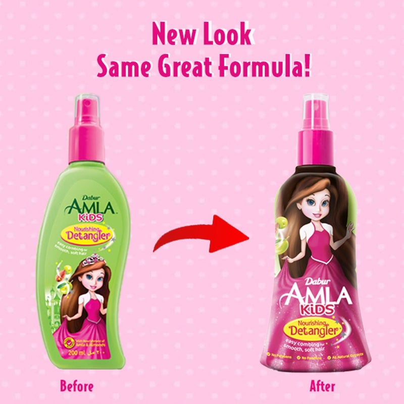 Dabur Amla Kids Nourishing Detangler Oil 200ml
