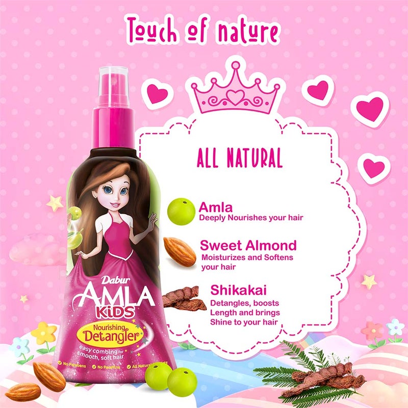 Dabur Amla Kids Nourishing Detangler Oil 200ml