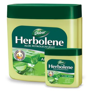 Dabur Herbolene 2-In-1 Aloe Petroleum Jelly With Aloe Vera And Vitamin E, Pack of 425ml +115ml