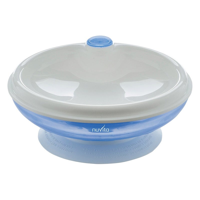 Nuvita Warm Plate With Hot Water Reservoir For 6+ Months Baby, Blue, Pack of 1's