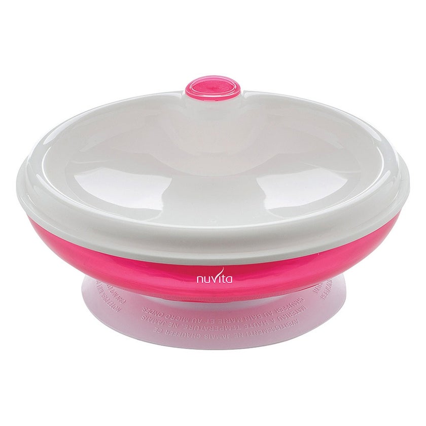 Nuvita Warm Plate With Hot Water Reservoir For 6+ Months Baby, Pink