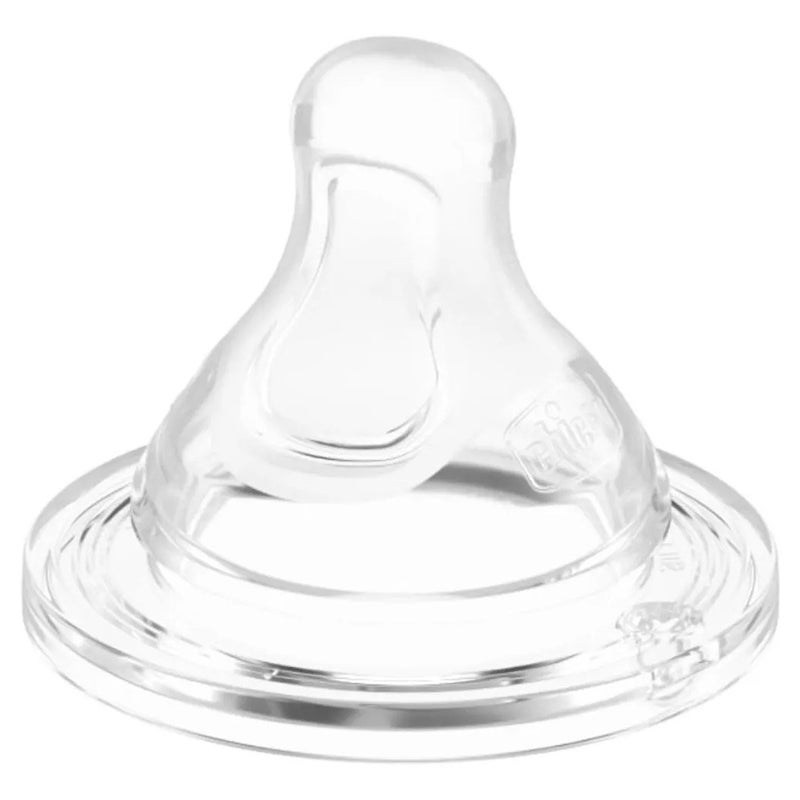 Chicco Perfect 5 Fast Flow Neutral Silicone Baby Feeding Bottle For 4+ Months - Neutral 300ml