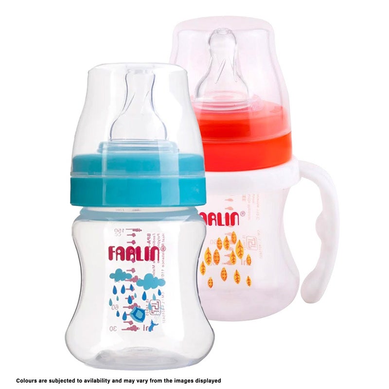 Farlin PP Baby Feeding Bottle 150ml + Clean 2.0 Baby Bottle Wash Ga -10032