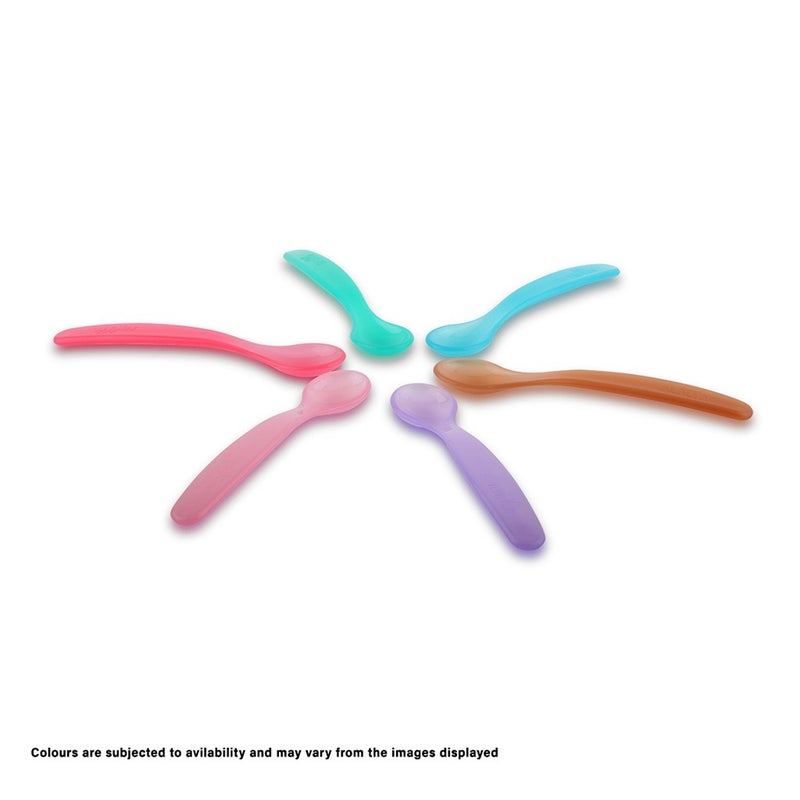 Farlin J'Aime Colour Magic Spoon For 12 Months+ Toddler, Pack of 7's