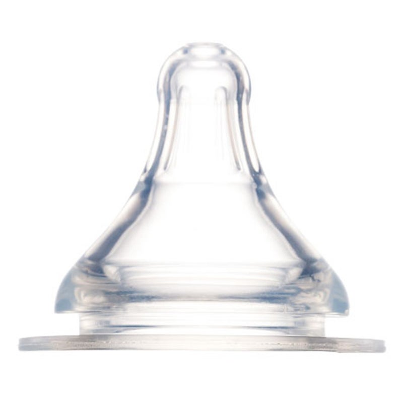 Farlin Anti-Colic Silicone Silky Nipple For Wide Neck Bottle For 0 Months+ Baby, Small AC - 22004 (S), Pack of 1's