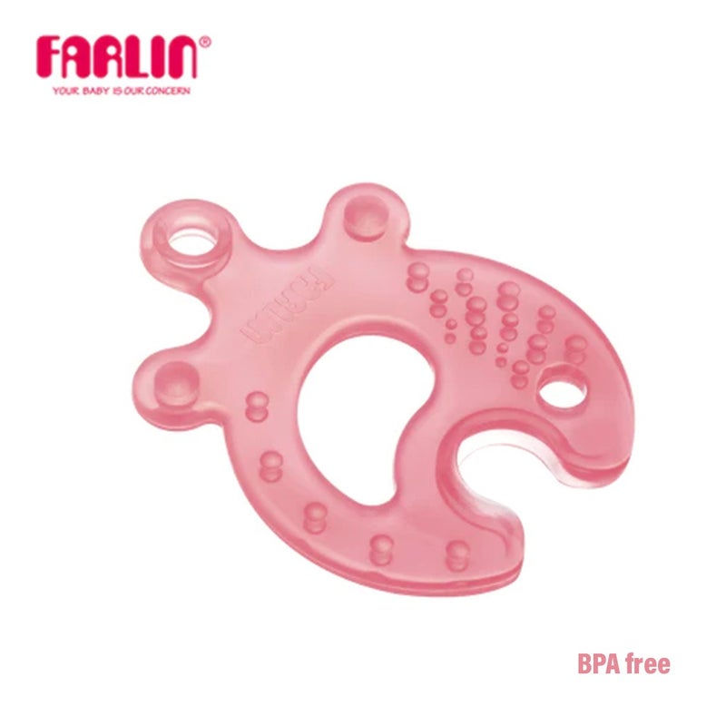 Farlin Educational Smiley Teether For 0 Months+ Baby, Pack of 1's