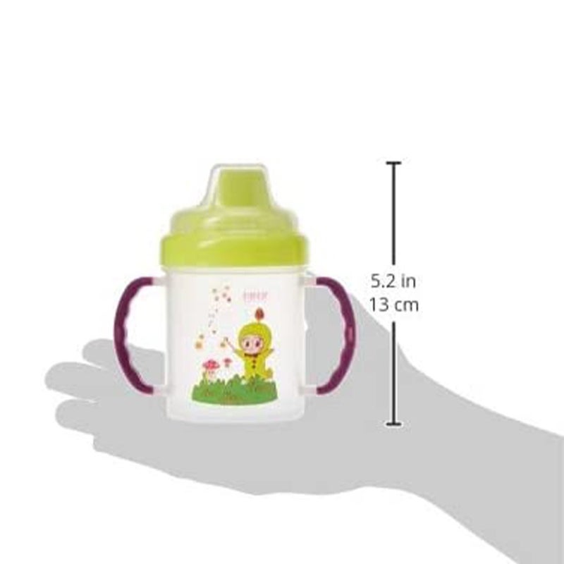Farlin Non-Spill Magic 200ml Spout Cup Green For Baby, CP011-B, Pack of 1's