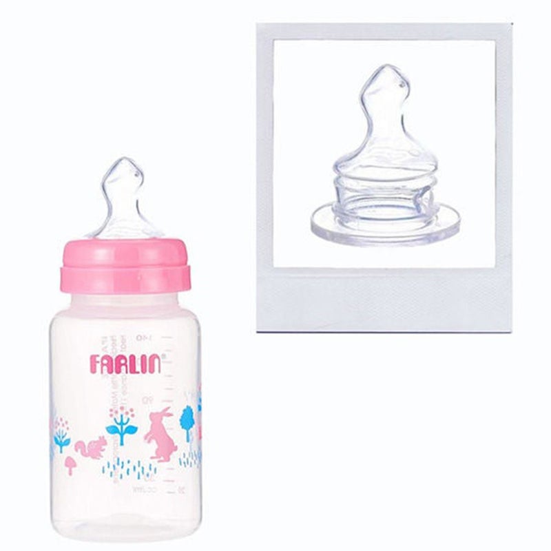 Farlin Orthodontic Silicone Nipple For 6-18 Months+ Baby M-2, Pack of 2's