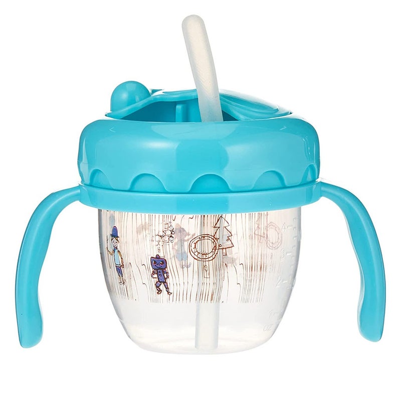 Farlin J' AIME Gulu Gulu Straw Drinking Cup For 9 Months+ Baby 120ml- AET-010-C